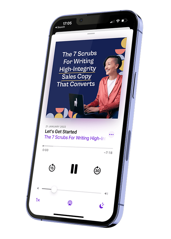7 Scrubs for Writing High-Integrity Sales Copy that Converts